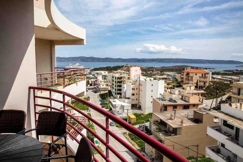Lavrio Seaview 2Bdr Apt 4 Min Dive From The Sea Exterior photo